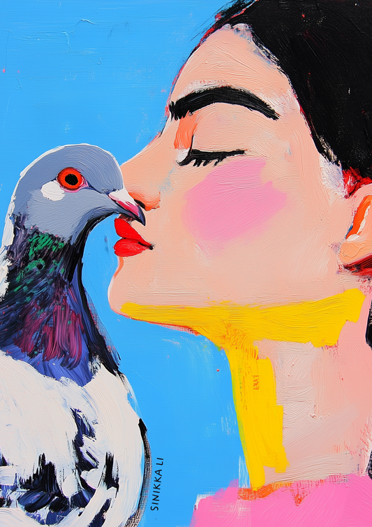 Pigeon Art Print 05